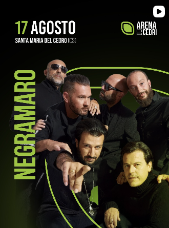 Locandina ufficiale: Negramaro